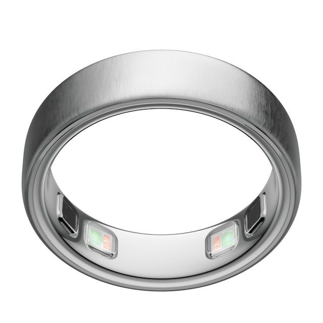 Oura Ring 5 Brushed Silver ( 40% off)